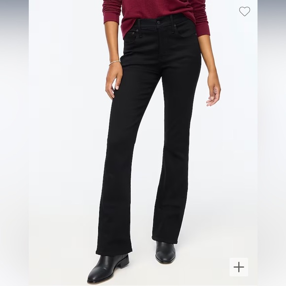 J. Crew Bootcut jean in all-day stretch - Picture 1 of 4